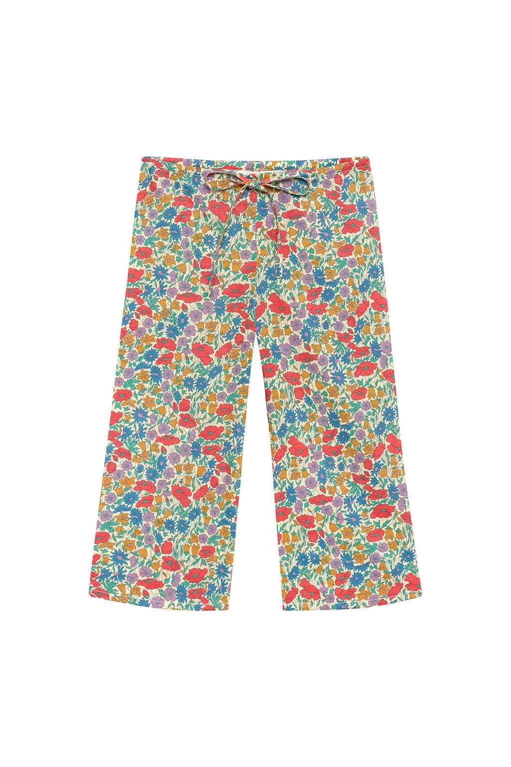 Florencia Floral Mini Drawstring Pant