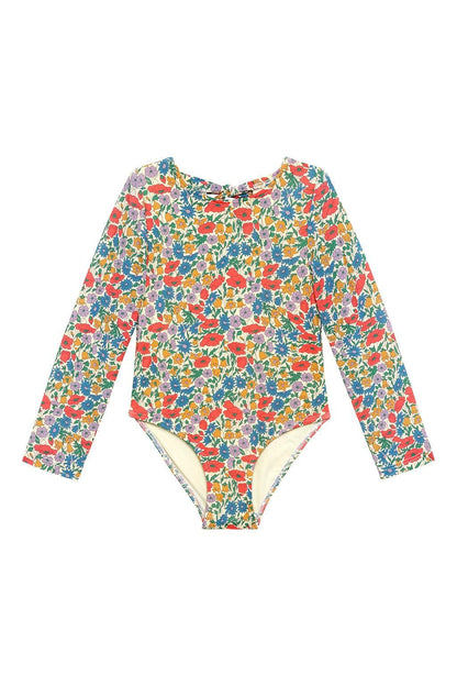 Florencia Floral Mini Long Sleeve One-Piece