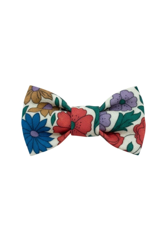 Florencia Floral Mini Bow Clip Set