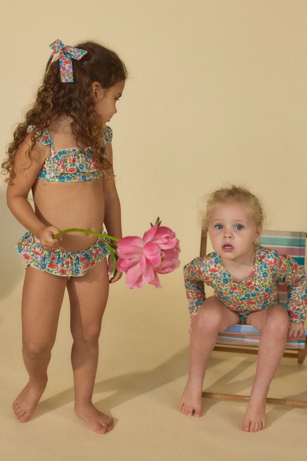 Florencia Floral Mini Cabana Bikini Set